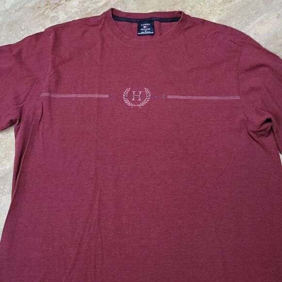 TOMMY HILFIGER MENS LONG SLEEVE TEE SIZE MEDIUM - Picture 2 of 5